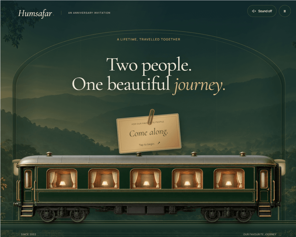 Preview of the Humsafar invite