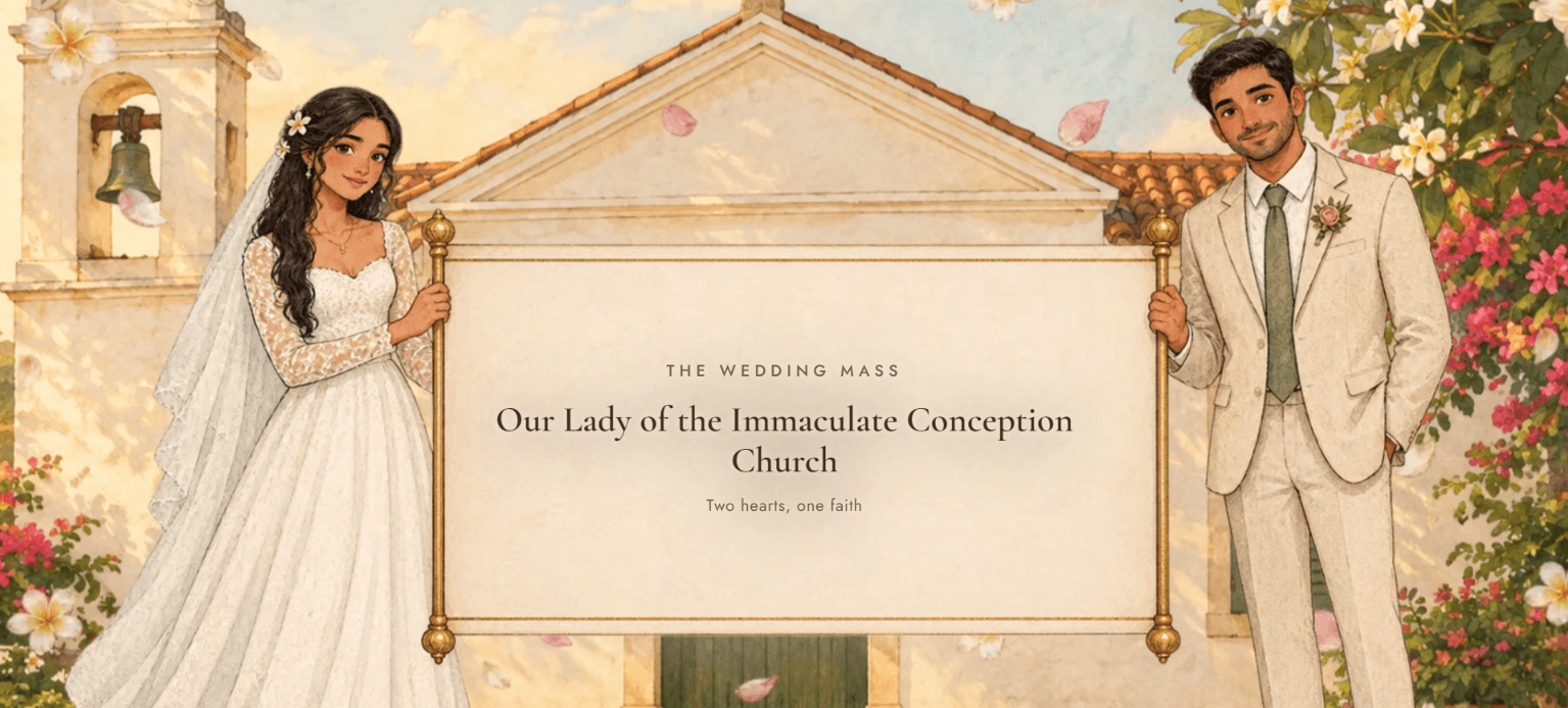 Rosário invitation, on a computer